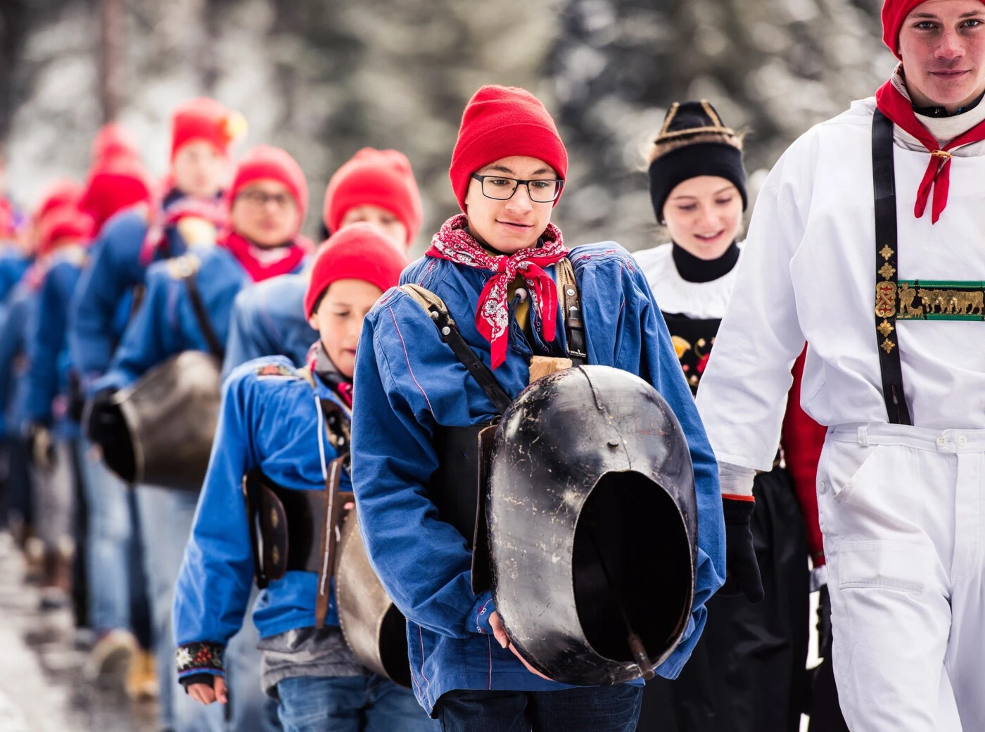 Chalandamarz im Val Fex