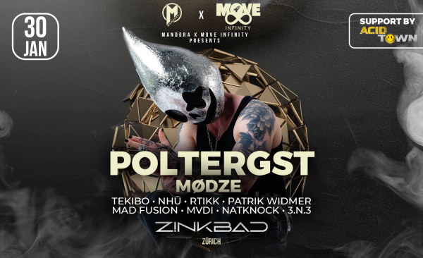 Mandora X Move infinity pres. POLTERGST & MØDZE