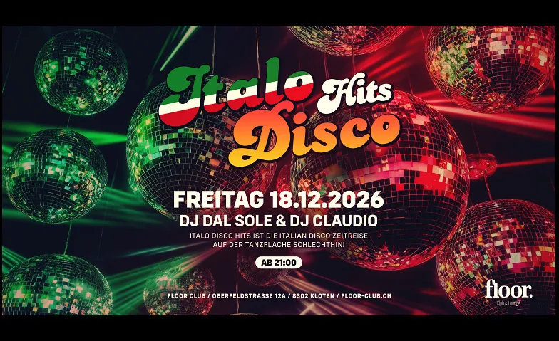 Italo Disco Hits - mit DJ Dal Sole & DJ Claudio