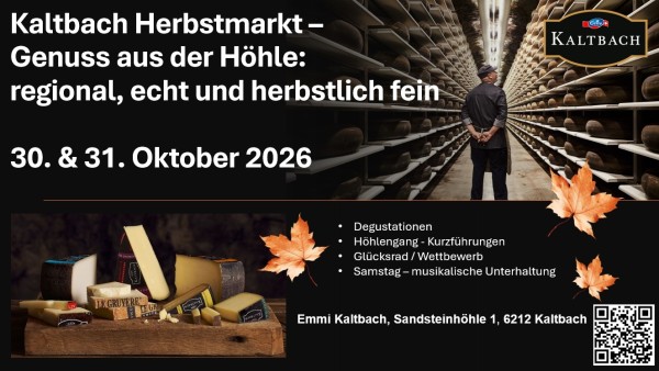 Mercado de Otoño de Kaltbach – Disfrute de la Cueva: regional, auténtico y finamente otoñal