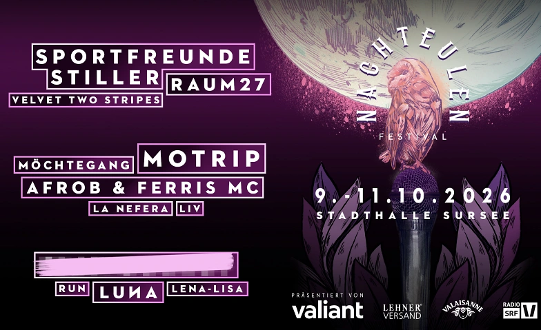 Nachteulen Festival: MoTrip, Afrob & Ferris MC, Möchtegang