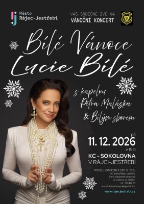 Bílé Vánoce Lucie Bílé avec le groupe de Petra Maláska et la chorale Bílý