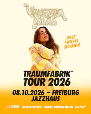 Vanessa Mai - Traumfabrik Tour 2026