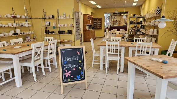 Pinselstrich Ceramic-Café