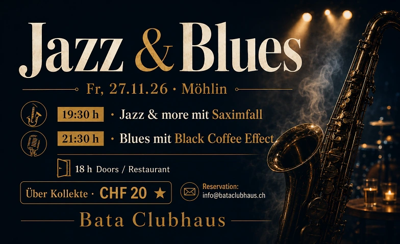 Jazz & Blues en Bata Clubhaus