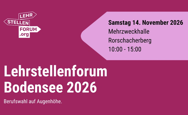 Lehrstellenforum Bodensee 2026