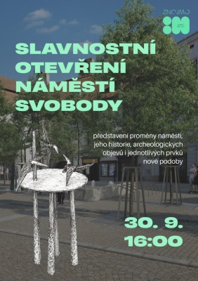 Slavnostní otevření náměstí Svobody ve Znojmě