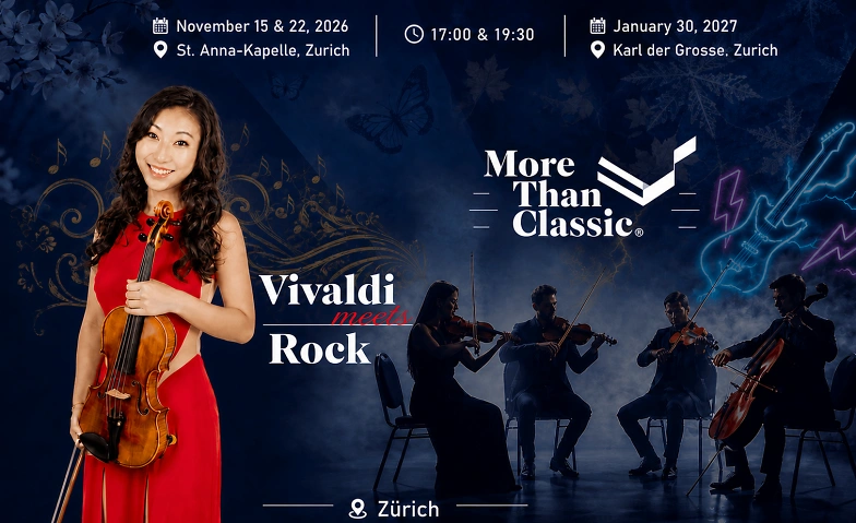 17:00 Vivaldi rencontre Rock - Quatre Saisons & Classiques du Rock