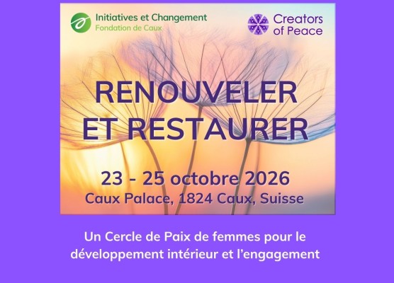 Cercle de Paix pour femmes au Caux Palace