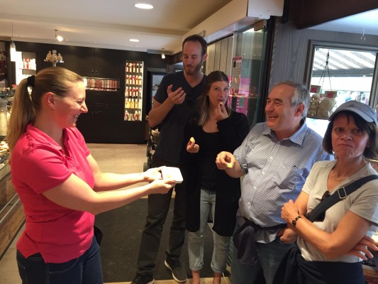Promenade culinaire dans le village