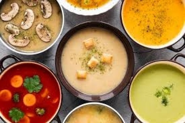 Soup and Tart Lunch