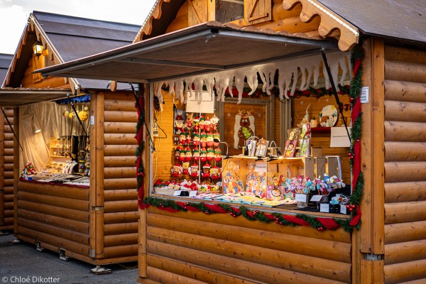 Weihnachtsmarkt im Schloss von Morges