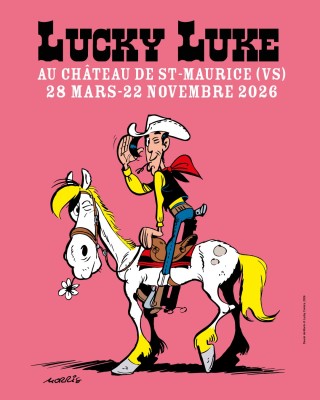 Lucky Luke at the Château de St-Maurice