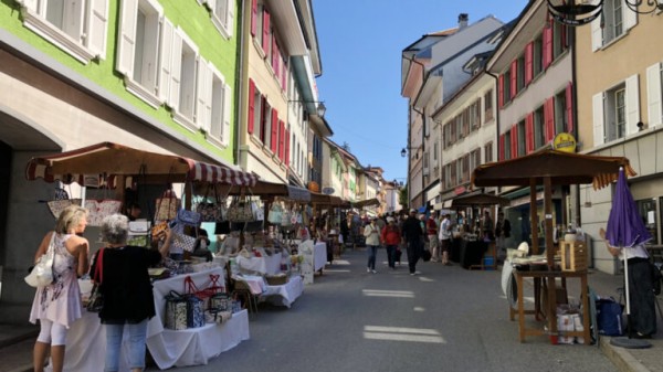 Châtel-St-Denis Sommermarkt