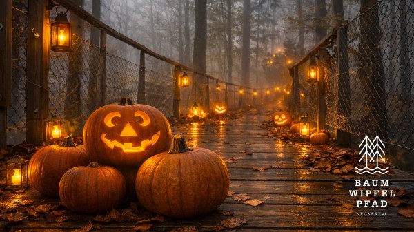 Halloween auf dem Baumwipfelpfad Neckertal