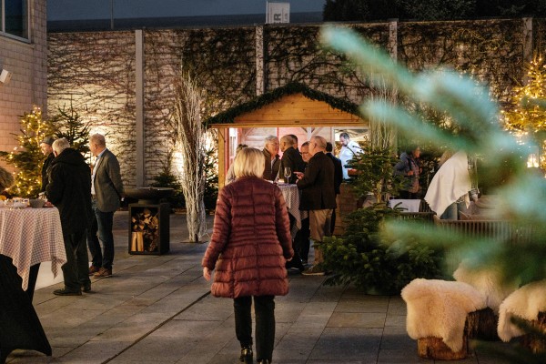 Winter-Lounge at the Hotel Sempachersee