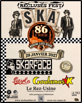 GOULAMAS'K (FR) + 8°6 CREW (FR) + SKARFACE (FR) + SIXYKA (FR/CH)