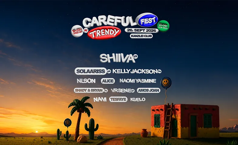 CAREFUL FEST x TRENDY