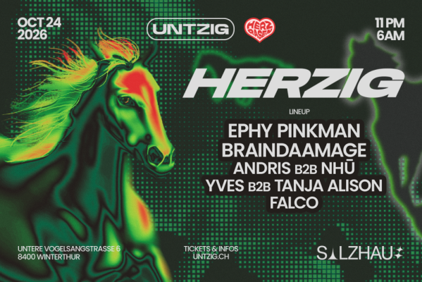HERZIG – Herzrasen x Untzig
