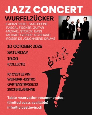 Jazz Concert - WURFELZÜCKER