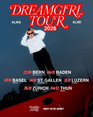 ALWA ALIBI - DREAMGIRL TOUR - SHOW ADICIONAL