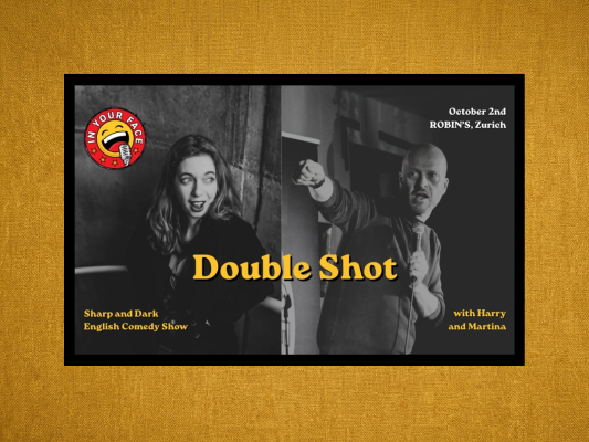 DOUBLE SHOT - Comédie anglaise avec Harry et Martina
