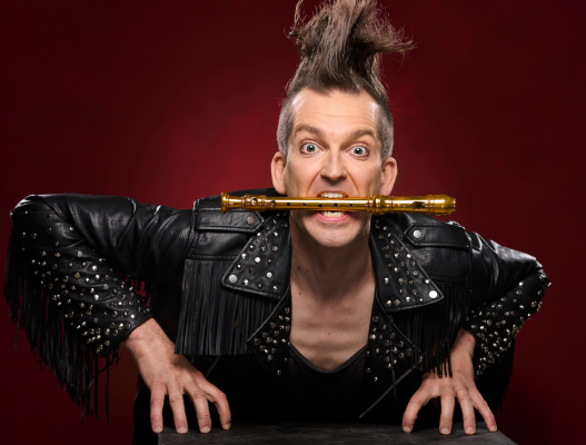 Gabor Vosteen: ¡¿QUÉ LA FLAUTA!?! El Show del Hombre Flauta
