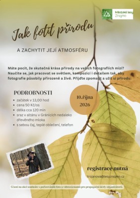 Workshop Jak fotit přírodu