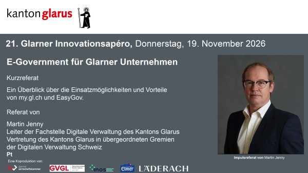 19. Glarner Innovationsapéro