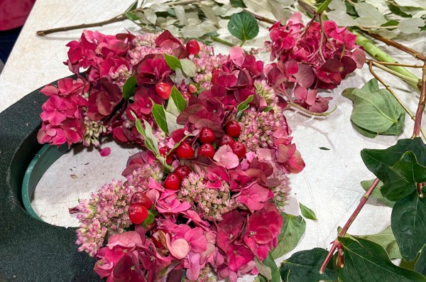 Workshop – Gesteckter Herbstkranz