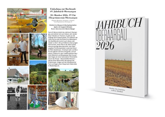 Buchtaufe 69. Jahrbuch Oberaargau