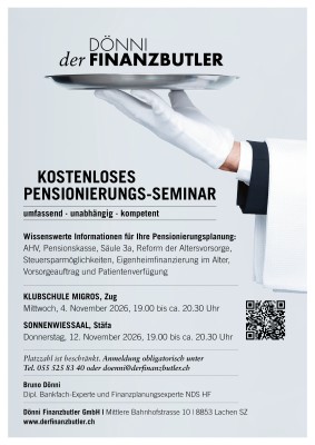 Kostenloses Pensionierungs-Seminar