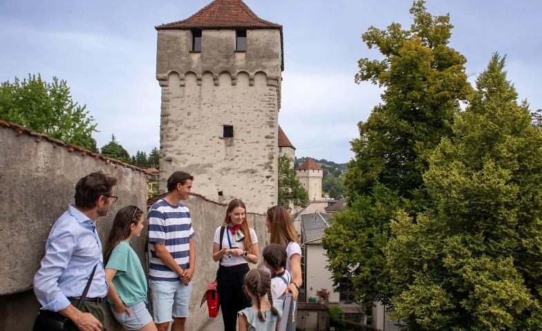 Themenführung: Luzerns Stadtbefestigung - die Museggmauer