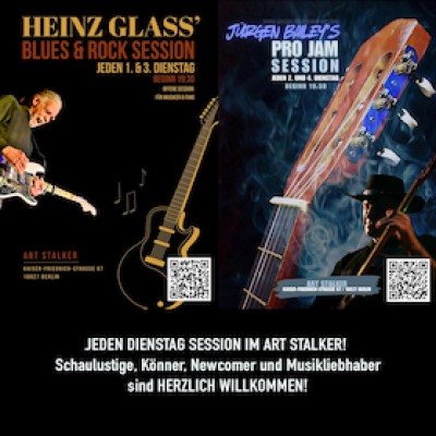 ART Stalker Session - Blues, Rock, Pop, Funk for everyone!
