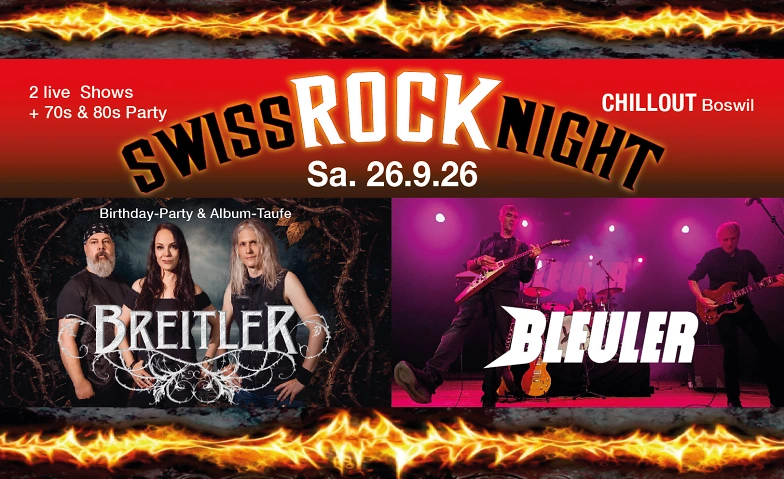 SWISS ROCK NIGHT - BREITLER - BLEULER