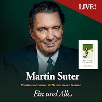 Martin Suter - Ein und Alles - Gira de estreno de la nueva novela 2026