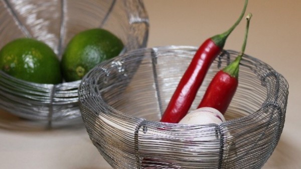 Curso de trenzado de alambre: Pequeña bandeja de alambre