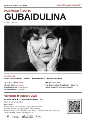 Homage to Sofia Gubaïdulina: Conference-Concert