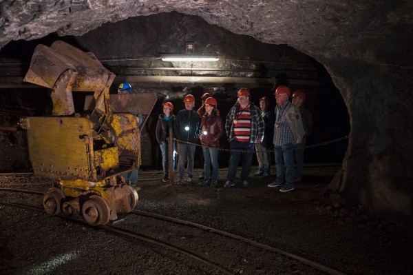 Holiday Tours in the Gonzen Mine