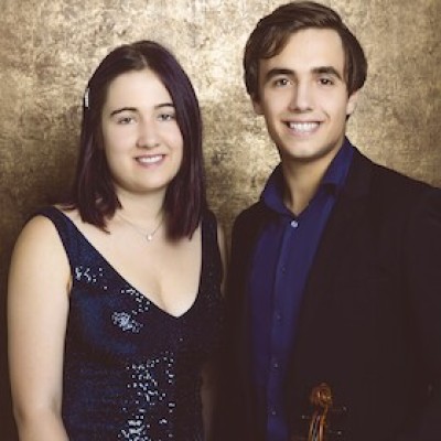 Pauline Creuz (Piano) y Lewin Creuz (Violín)