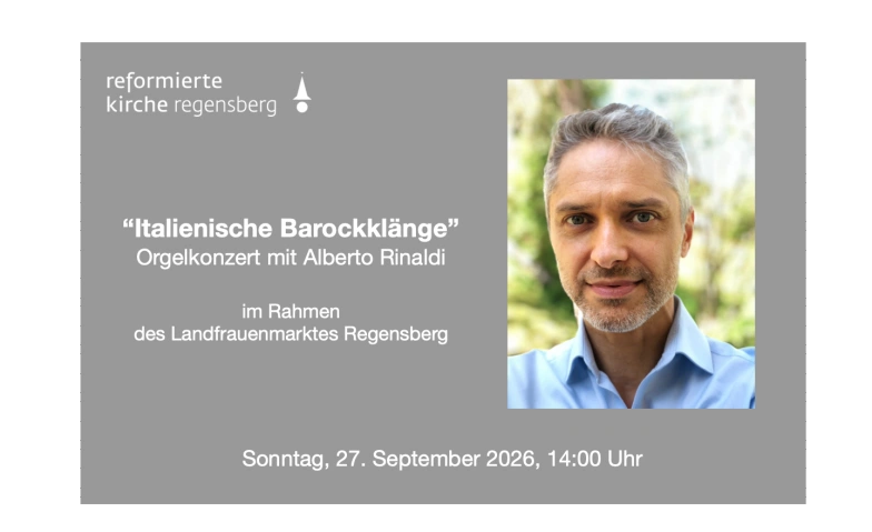 Italienische Barockklänge: Orgelkonzert mit Alberto Rinaldi