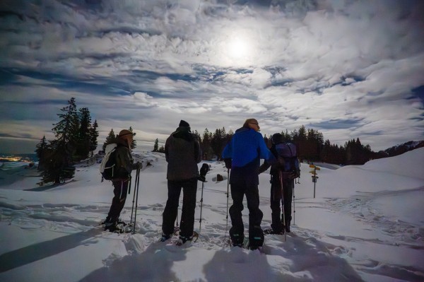 Full Moon Snowshoe Hike