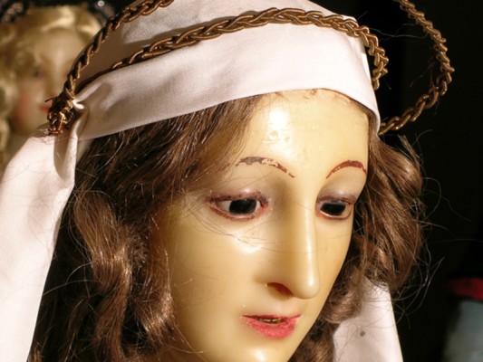 Catre rococó de las monjas franciscanas