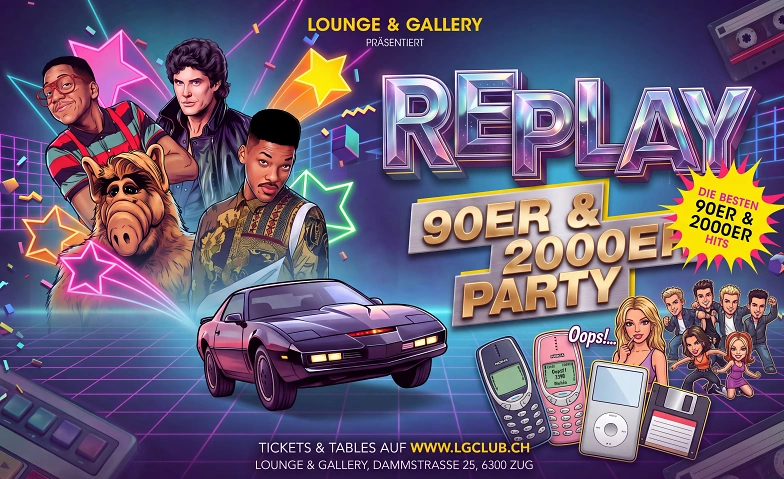 REPLAY - 90er & 2000er Party