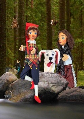 Kasper and Bello Save the Forest - Hand Puppet Show for Children from Four Years Old