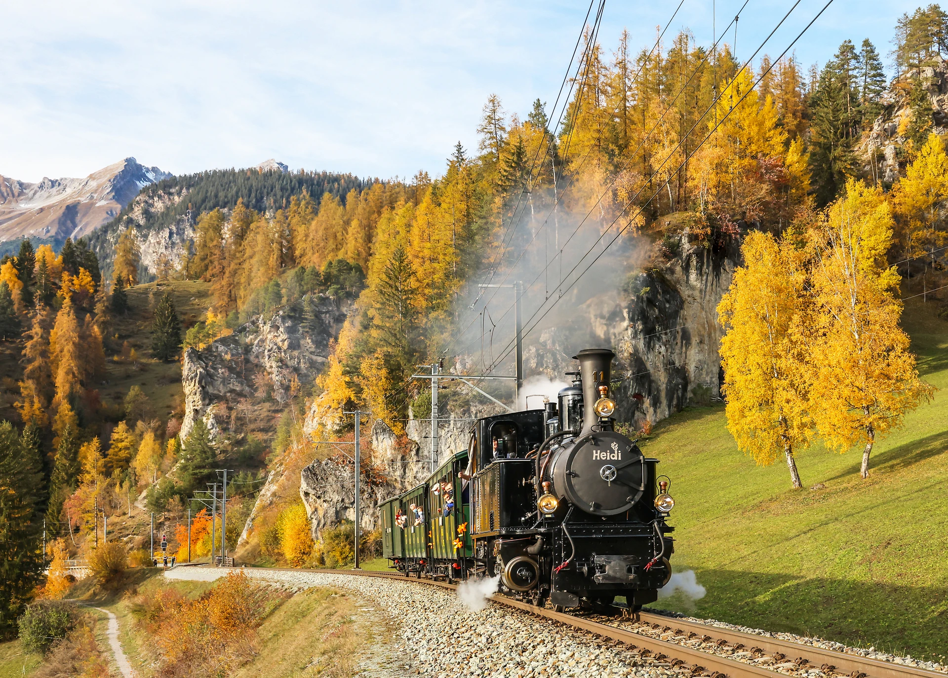 Viaje en tren de vapor Engadin - Albula | Excursión nostálgica en RhB 2026
