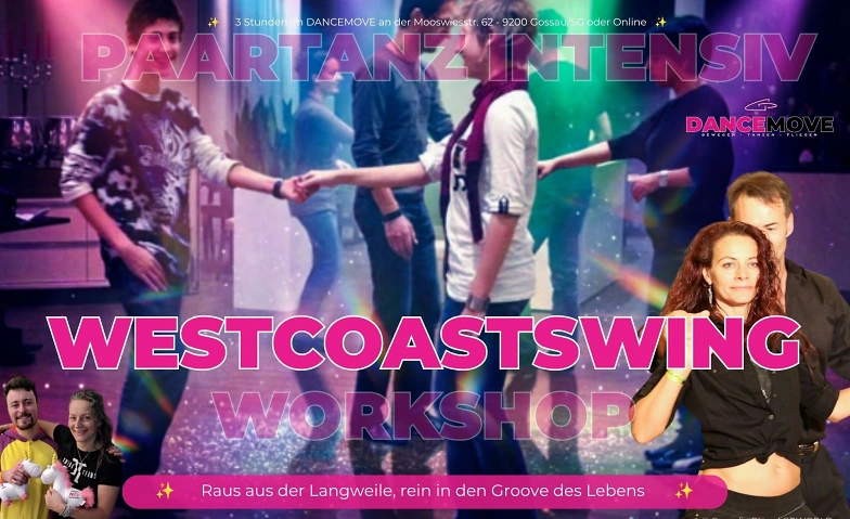 WestCoastSwing tanzen in Gossau/SG - Progressive PS Class