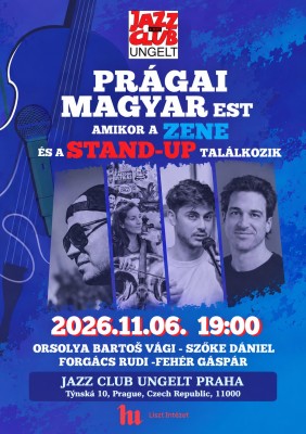 PRAGUE HUNGARIAN EVENING When MUSIC and STAND-UP Meet!