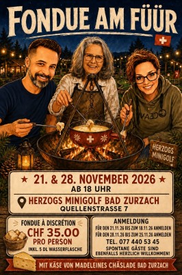 FONDUE AM FÜR