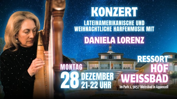 Sonorités de harpe latino-américaines et de Noël avec Daniela Lorenz